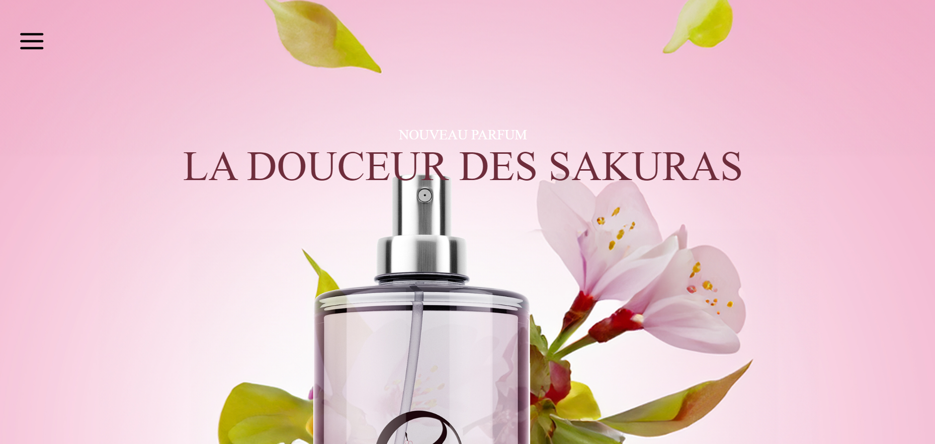 Site d'exemple, douceur de Sakuras